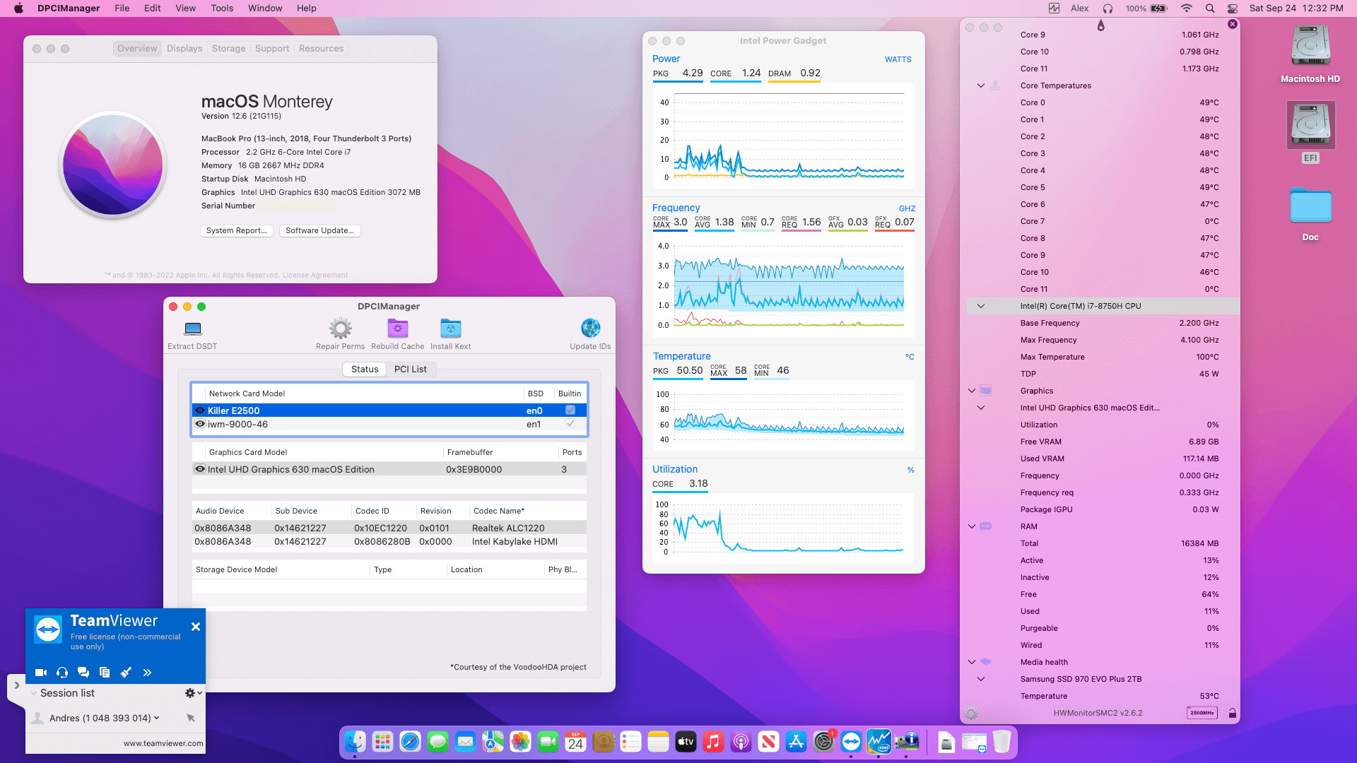 MSI Gaming GS65 Stealth Thin 8RE 050US [CoffeeLake   Intel UHD 630 + I2C]   OpenCore 1